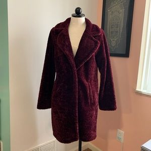Michael Kors Oxblood Coat